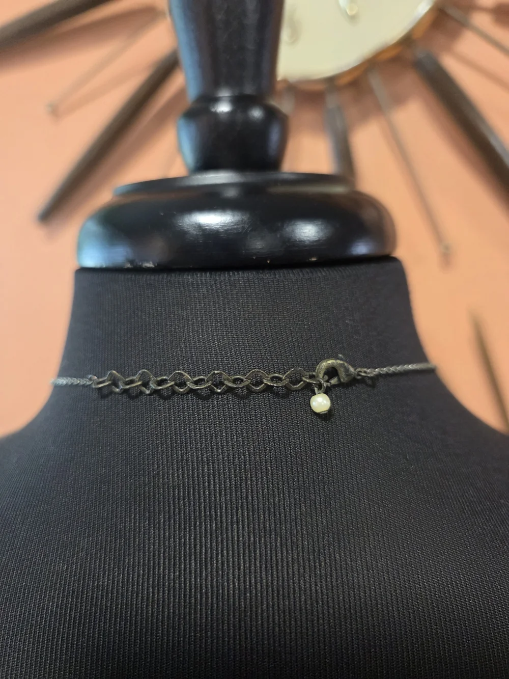 Anthropologie X Jill Schwartz Gold  Layered Crescent Pendant Necklace